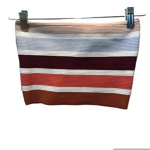 LA Hearts Women’s Striped Tube Top Size Small